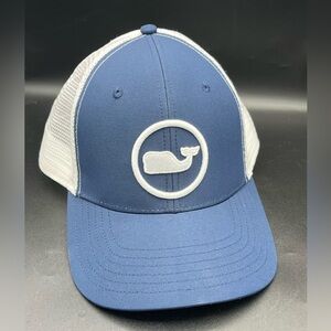 Vineyard Vines Mens Whale Dot Performance Trucker Hat